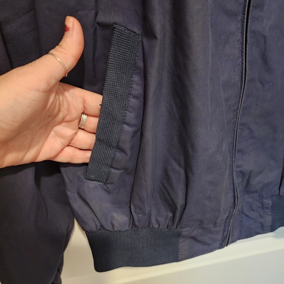 Vintage Member’s Only Classic Iconic Racer Jacket Navy Blue Men's Size 42 Large - Picture 12 of 15